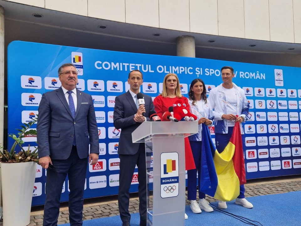 Ionela și Marius Cozmiuc vor purta drapelul la JO 2024