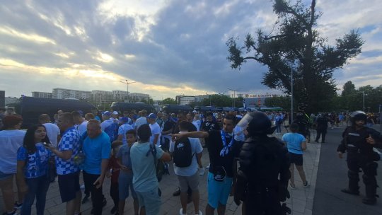 Grad sporit de risc la Supercupă! Cum și-au făcut fanii Stelei aparția la meciul dintre FCSB și Corvinul