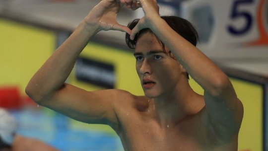 Vlad Mihalache, campion european: “Modelul meu este Caeleb Dressel!”. Mircea Purcaru, antrenor: “Vrem ca la JO Los Angeles 2028 să ne bucurăm de medalie”