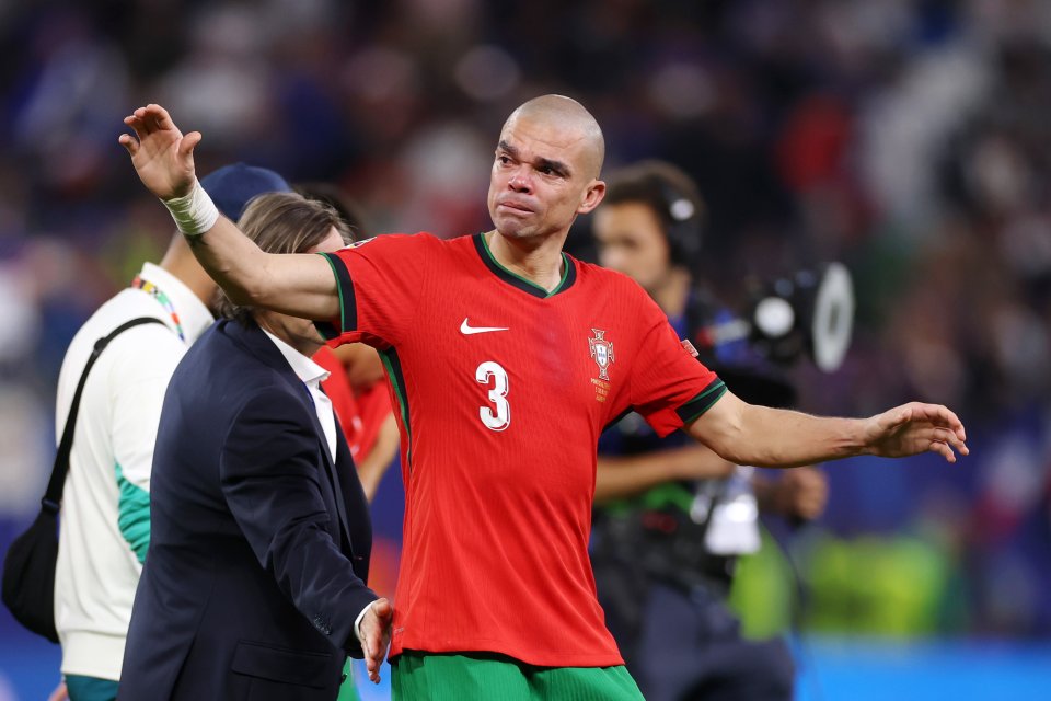 Pepe, în lacrimi după eliminarea Portugaliei de către Franța, 0-0 și 3-5 după loviturile de deparatjare, în sferturile EURO 2024