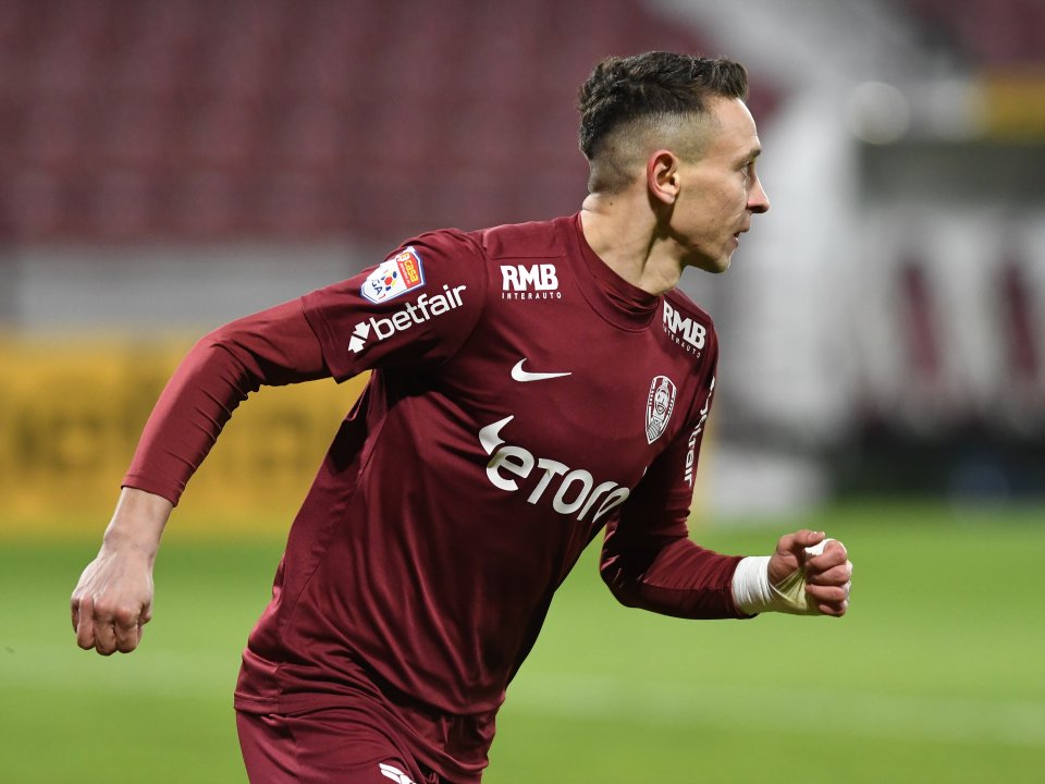 Valentin Costache a jucat un sezon patru ani pentru CFR Cluj