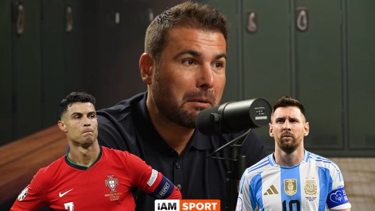 Messi sau Ronaldo? Adi Mutu a adus în discuție un al treilea nume, după ce a fost întrebat pe cine preferă: ”Au fost fotbaliști mai 'frumoși'”