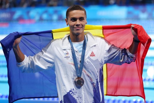 Concluzii după parcursul lui David Popovici la JO 2024: ”Dacă ne-ar fi întrebat cineva înainte dacă ne-ar mulțumi un aur și un bronz, cred că toată lumea ar fi spus da”