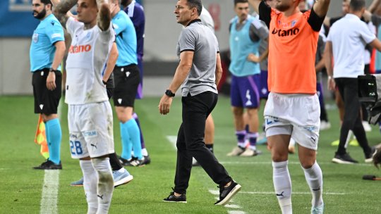 Alex Mitriță, nervos după eliminarea Craiovei din Europa: ”Suntem supărați, frustrați. Calificarea s-a pierdut în tur”