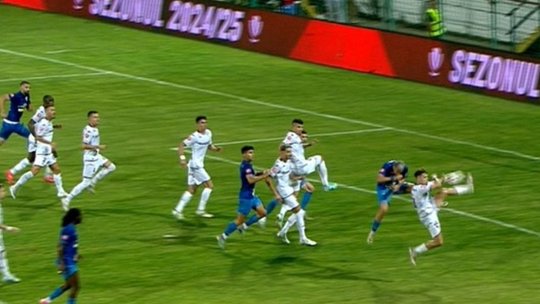 Faza care a decis Buzău - Rapid. Gafă comisă de Andrei Borza, iar Budescu a profitat