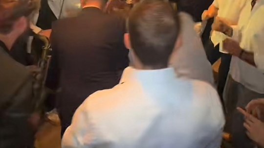 Șumudică, Balaj și Robert Niță, spectacol pe ringul de dans la ziua lui Horia Ivanovici