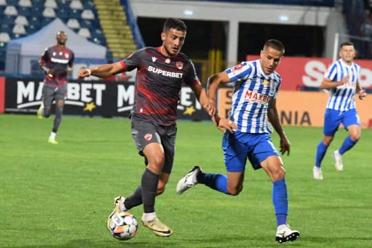 Poli Iași - Dinamo 2-2. Meci spectaculos în Copou, terminat doar la egalitate