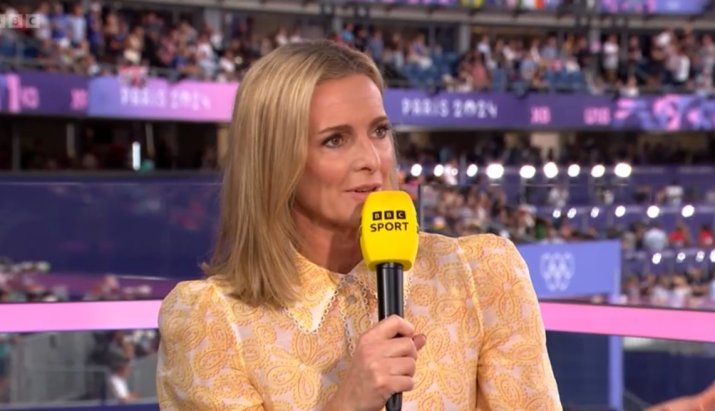 Gabby Logan a fost emoționată în momentul anunțului