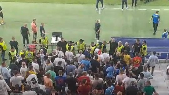 Momente regretabile la FCSB - Sparta Praga! MM Stoica, nevoit să intervină: suporterii au răbufnit și au provocat incidente