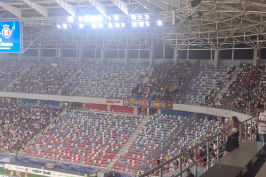 Derapaj rasist în Ghencea! Scandarea care a făcut tot stadionul să explodeze, la FCSB - Sparta Praga