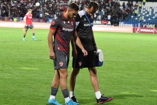 Una caldă, două reci pentru Dinamo! Care este situația fotbaliștilor accidentați în partida cu Politehnica Iași