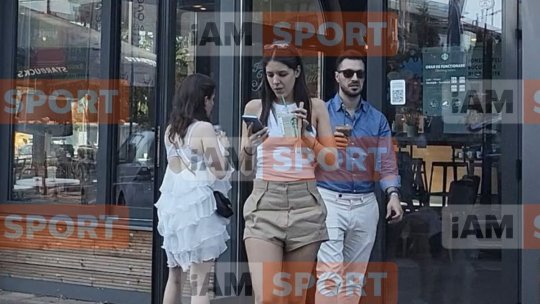 Viitorul ginere al lui Hagi, în oraș cu Kira și Maria, fiica lui Gică Popescu. Cum au fost surprinși