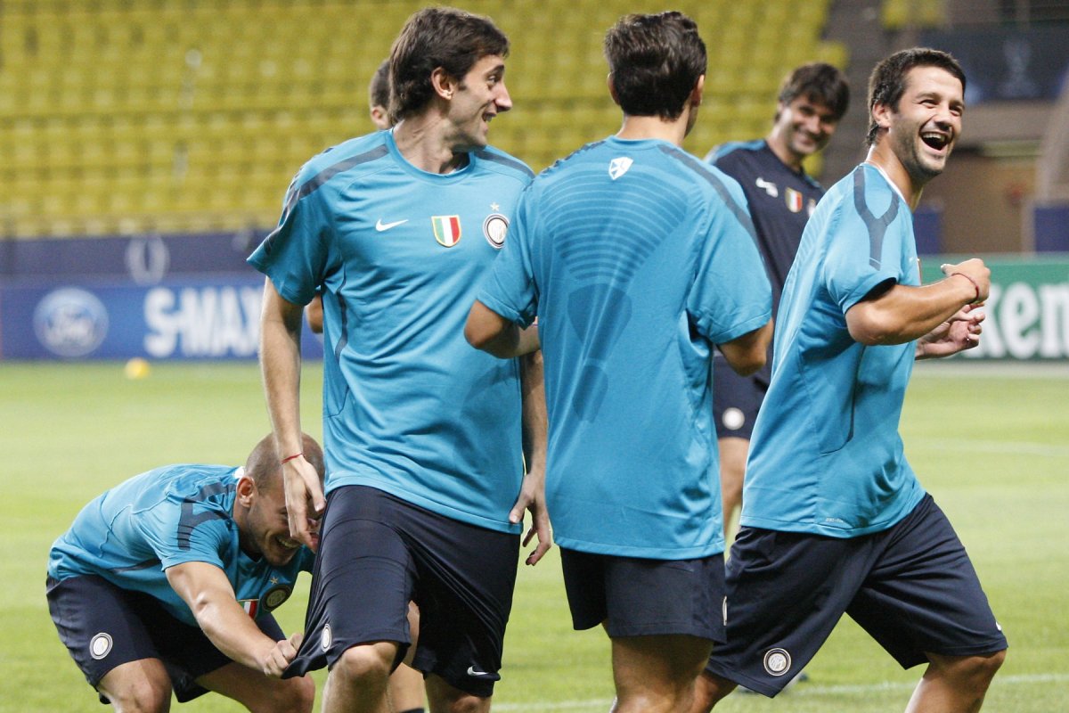 Cristi Chivu, în tricoul celor de la Inter