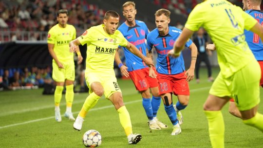FCSB - Poli Iași 0-1. Moldovenii câștigă după ce au jucat mai bine de o repriză în superioritate numerică