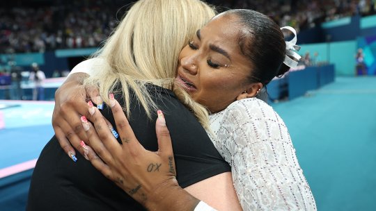 Antrenoarea lui Jordan Chiles a scris doar două cuvinte după mesajul manifest al gimnastei din SUA, în disputa cu Ana Bărbosu