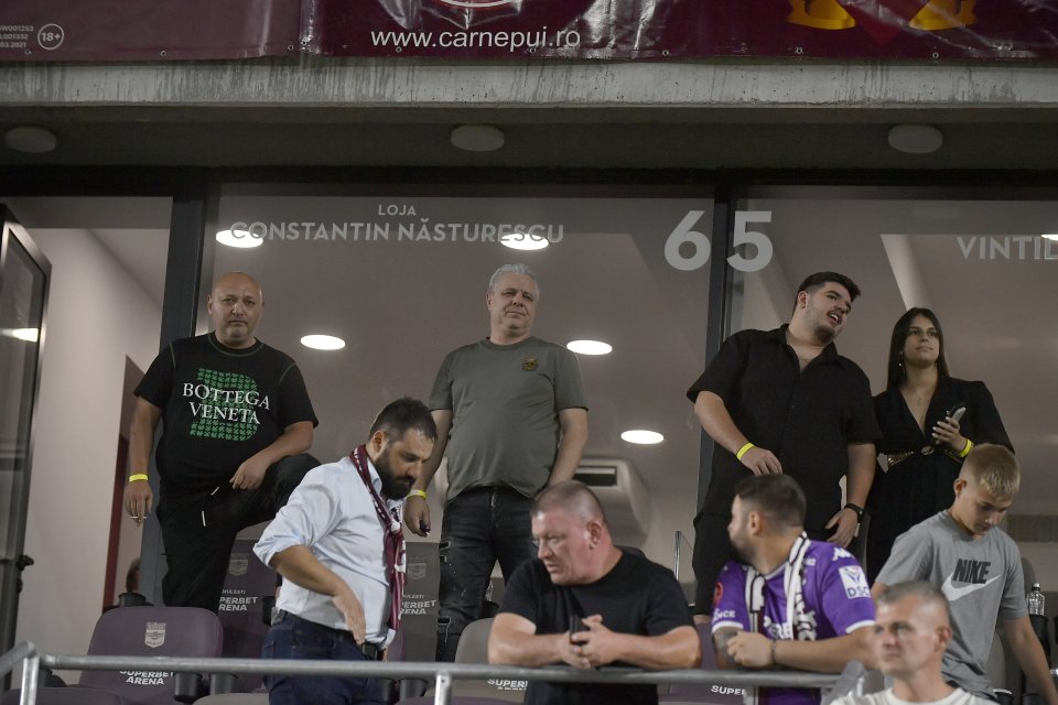 Marius Șumudică a fost în Giulești la meciul cu Sepsi