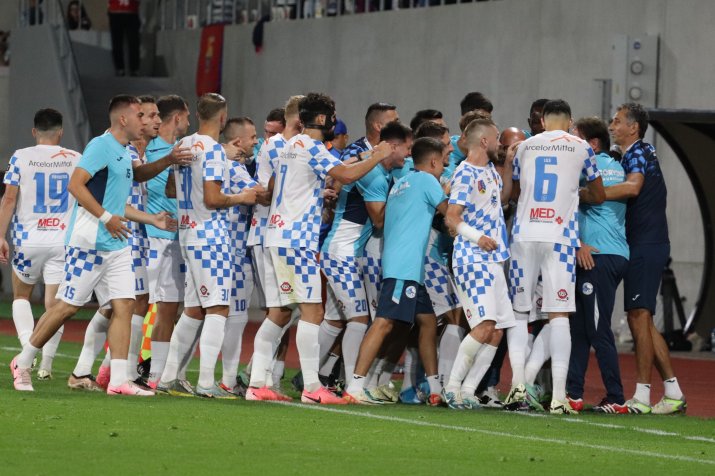 Corvinul a disputat 6 meciuri în Europa League și Conference League, în această vară