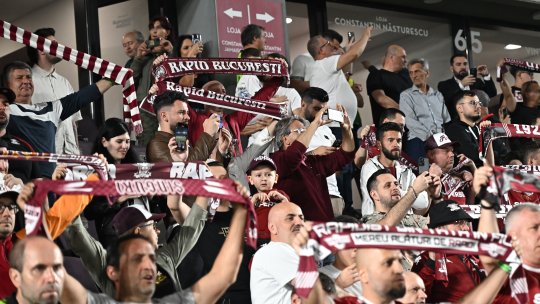 Rapid merge dezastruos, dar fanii sunt lângă echipă! Cum i-au primit suporterii pe jucători la stadionul din Giulești