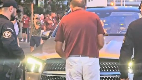 Dan Șucu, controlat la sânge de jandarmi! Cum l-au verificat pe patronul Rapidului + Răzvan Raț l-a însoțit la derby-ul cu Dinamo