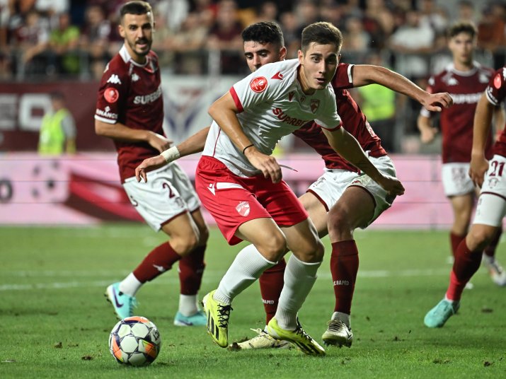 Rapidul câștigase ultimele trei dueluri cu Dinamo din Superligă, până la meciul de duminică seară