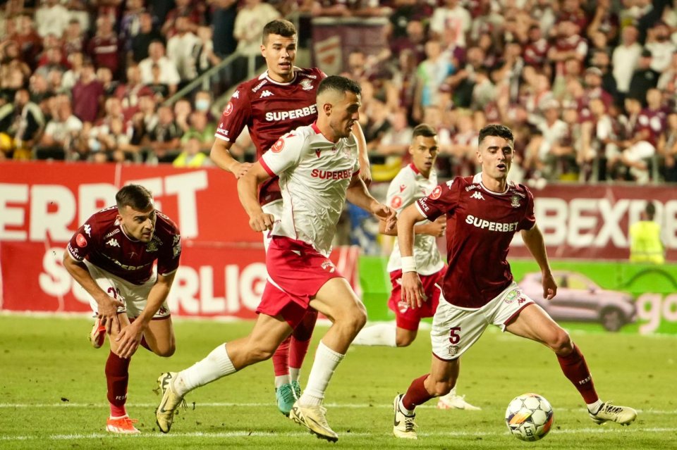 Rapid și Dinamo au încheiat la egalitate, 1-1