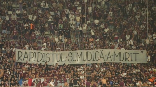 Dănuț Lupu știe cine este în spatele mesajelor anti-Șumudică afișate de galerie: ”El este Dumnezeu la Rapid”