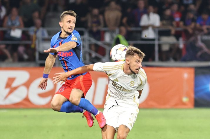 Marius Ștefănescu a marcat două goluri până acum în tricoul roș-albastru