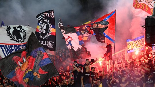 Protest în Ghencea! Peluza Sud s-a săturat să aștepte promovarea: ”Vrem Steaua în A!” / ”Cel mai mare club din România are parte de cea mai mică perpectivă”