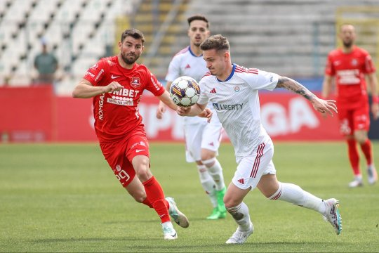 Oțelul Galați - Hermannstadt 1-0. Gălățenii sunt lider în Superliga