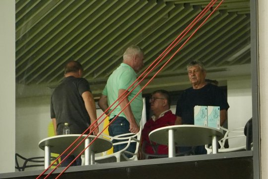 Dorit de FRF la națională, Mircea Lucescu a fost prezent la Dinamo - Gloria Buzău