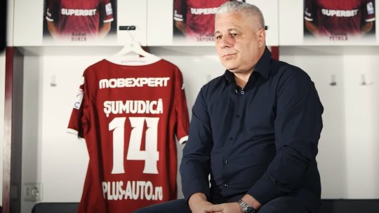 De ce a ales Șumudică tricoul cu numărul 14 în imaginea în care a fost prezentat oficial la Rapid