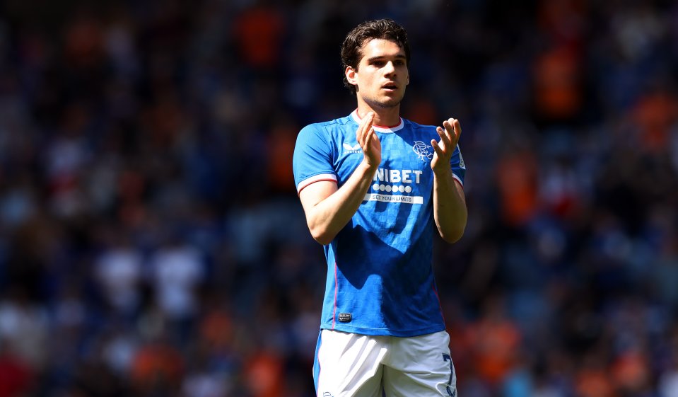 Ianis Hagi evoluează la Rangers din anul 2020