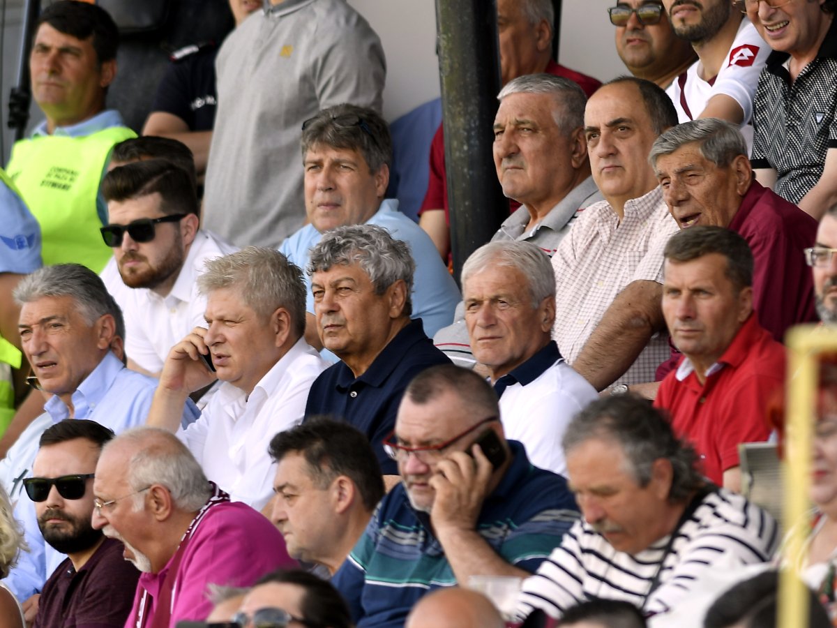 Mircea Lucescu și Rică Răducanu au fost la meciurile Rapidului și în vremea în care giuleștenii evoluau în ligile inferioare