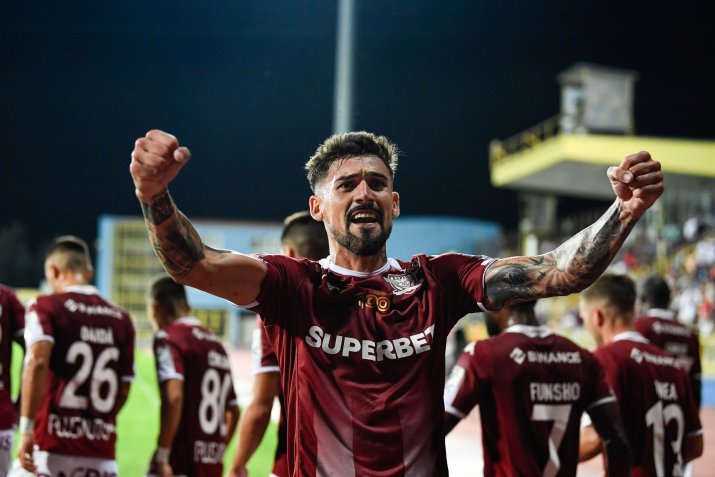12 goluri și 6 assist-uri în 103 meciuri a strâns Alex Albu la Rapid
