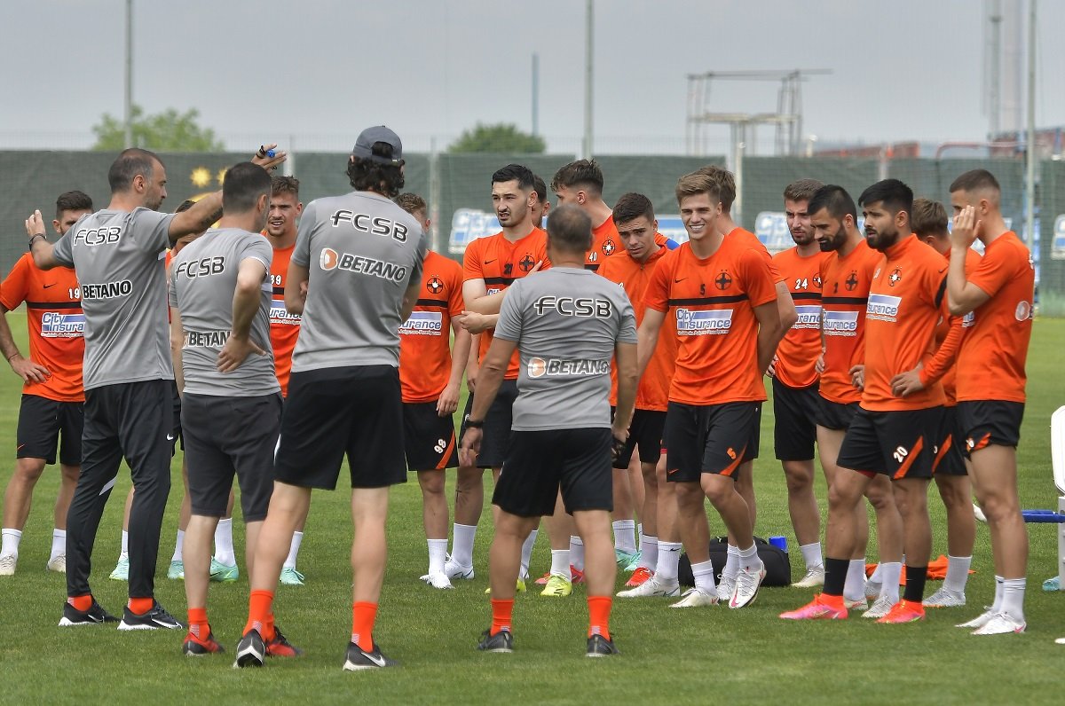 Dinu Todoran, la antrenamentul FCSB