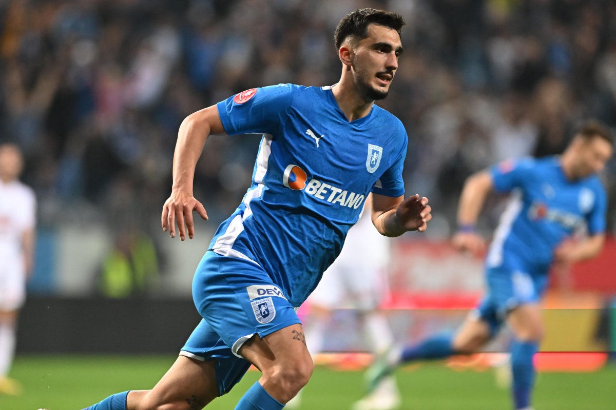 Andrei Ivan, atacant al Universității Craiova