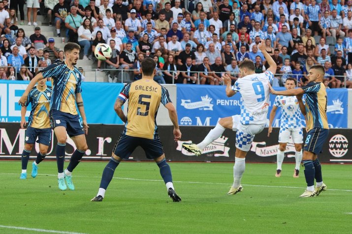 Sergiu Buș a ratat un penalty în returul cu Rijeka