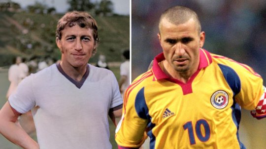 Hagi sau Dobrin? Patru mari jucători ai României și-au ales favoritul în dezbaterea fără sfărșit: ”El e primul și după 10 locuri lipsă!” / ”Nu e regele fotbalului”