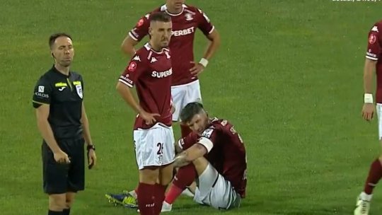 L-a costat scump! Săpunaru a ieșit accidentat din meciul cu Poli Iași