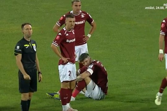 L-a costat scump! Săpunaru a ieșit accidentat din meciul cu Poli Iași