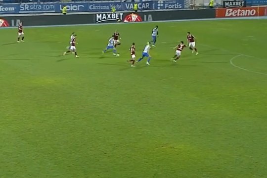 Teixeira, golul etapei în SuperLiga! Execuție extraterestră în Poli Iași - Rapid