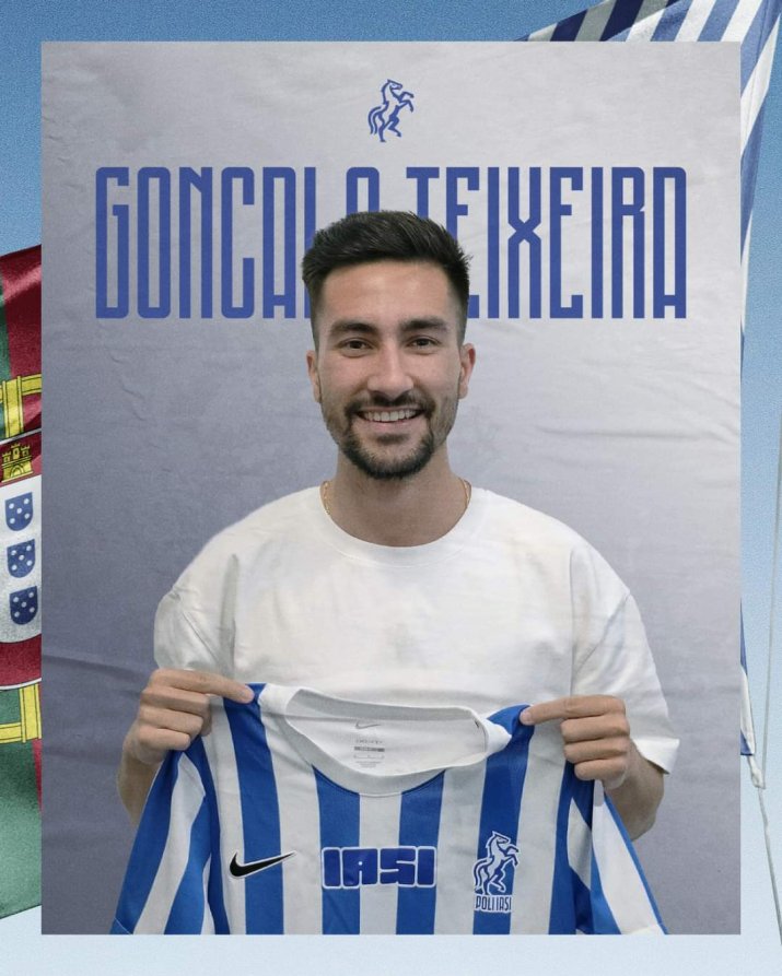 Teixeira a fost transferat la Iași la solicitarea expresă a antrenorului Tony da Silva