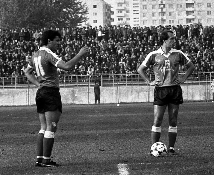 În 1986, Hagi îl avea coleg la Sportul și pe Țicleanu