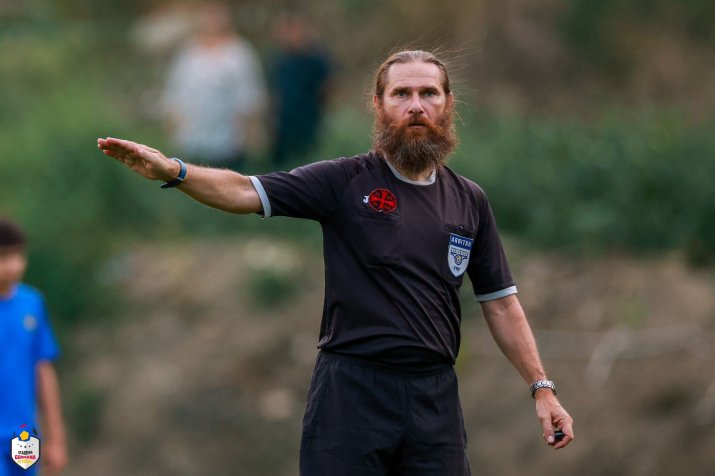 Alexandru Tudor, la centru la duelul F.A.G.F. U17 – A.S. Clinceni
