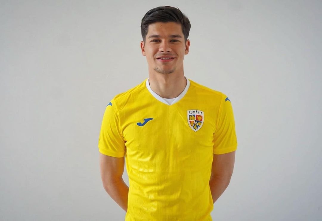 Tudor Telcean are 4 apariții pentru naționala U21 a României