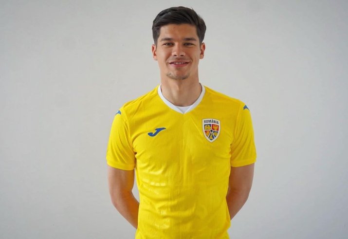 Tudor Telcean are 4 apariții pentru naționala U21 a României