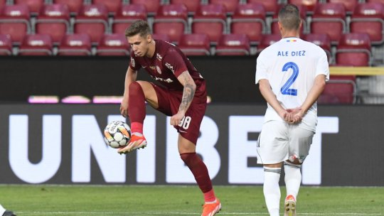 Experiența care-l ajută pe Louis Munteanu să se adapteze la CFR Cluj: "Măcar cu asta să mă consolez"