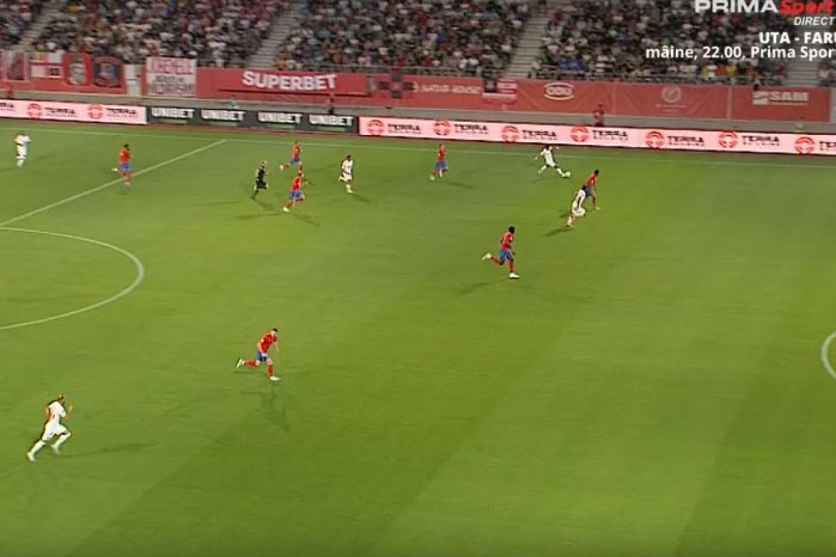 Poziția lui Chițu, la faza golului anulat