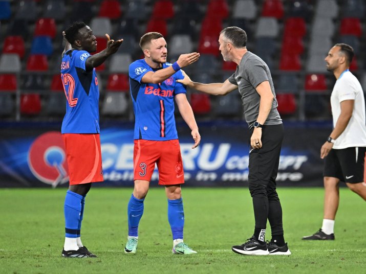 FCSB pierduse cu Poli Iași în precedenta etapă, scor 0-1, în Ghencea