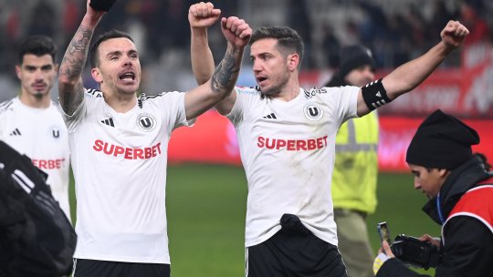 Chipciu și Nistor au făcut show la interviuri după ce U Cluj a urcat pe primul loc în Liga 1: "Creierul începe să creadă" / "La Mister sunt problemele"